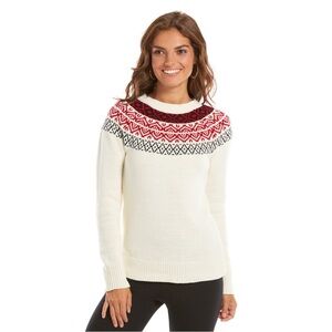 New Women's Chaps Nordic Sweater XL